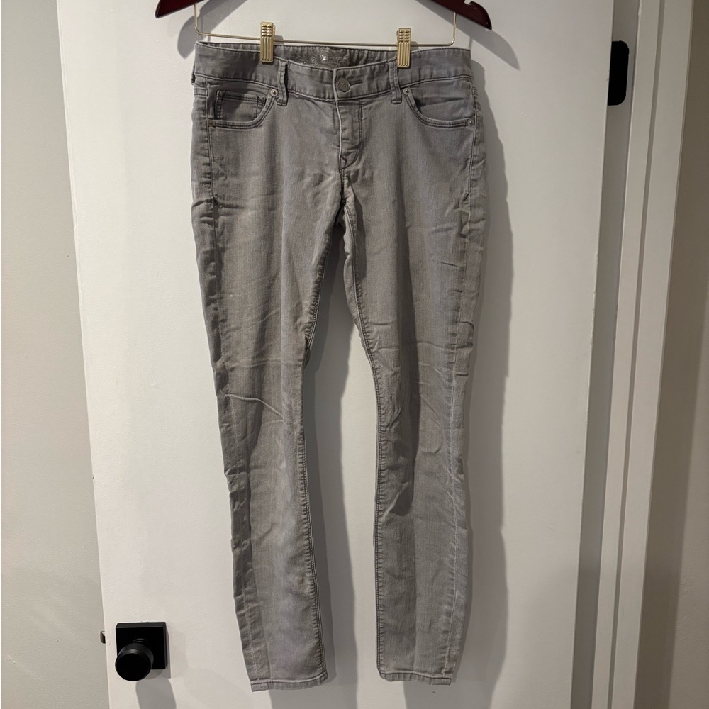 Express Gray Women Jeans